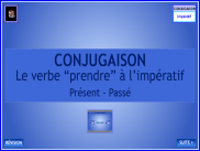 Conjugaison - Le verbe prendre à l'impératif