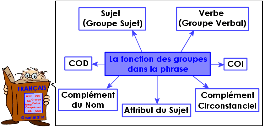 La fonction des groupes dans la phrase (1)