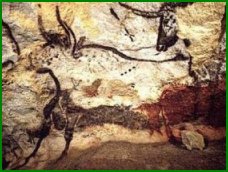 Peinture rupestre d’un aurochs