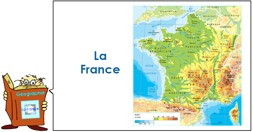 Soutien67 : Géographie - La France