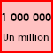 Compter jusqu'à 1 000 000