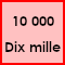 Compter jusqu'à 10 000