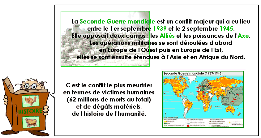 Soutien67 : Histoire - La Seconde Guerre mondiale