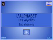 L'alphabet : les voyelles