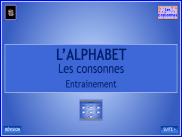 L'alphabet : les consonnes