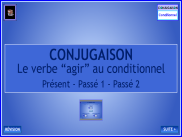 Le verbe agir au conditionnel