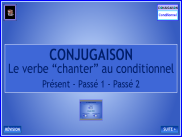 Le verbe chanter au conditionnel