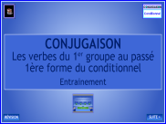 Les verbes du 1er groupe au passé 1 du conditionnel