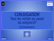 Conjugaison - Le subjonctif passé - Entrainement