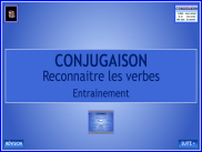 Les verbes de la conjugaison - Entrainement