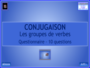 Les groupes de verbes - Questionnaire