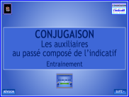 Les auxiliaires au passé composé de l'indicatif