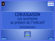 Conjugaison : les auxiliaires au présent de l'indicatif