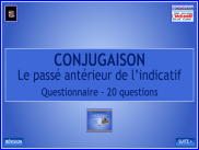 Le passé antérieur de l'indicatif - Questionnaire