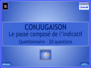 Le passé composé de l'indicatif - Questionnaire