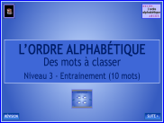 L'ordre alphabétique - Classer des mots (2)