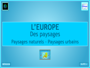 Des paysages de l'Europe