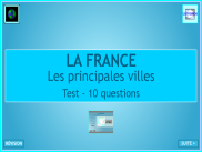 Questionnaire : les villes de France