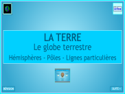 La Terre : le globe terrestre