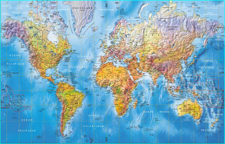 Planisphere Du Monde Planisph re Du Monde Imprimer HOBH