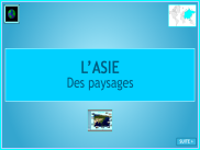 Paysages d'Asie