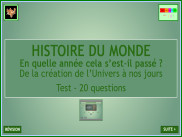 Histoire du monde : les dates essentielles (Test)