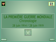 La Première Guerre mondiale : chronologie