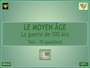 Le Moyen Âge : la guerre de 100 ans