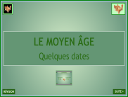 Le Moyen Âge : quelques dates