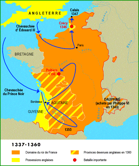 Carte 1337-1360