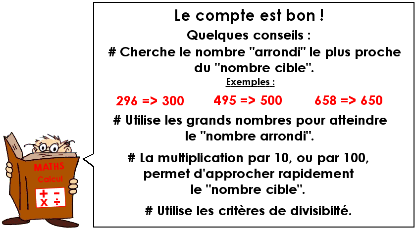 Le compte est bon - Niveau 3