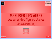 Mesurer les aires - Entrainement (1)