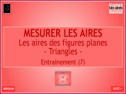 Mesurer les aires - Entrainement (7)