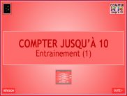 Compter jusqu'à 10 : Entrainement (1)