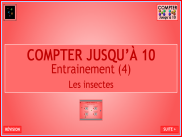 Compter jusqu'à 10 : Entrainement (4)