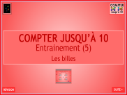 Compter jusqu'à 10 : Entrainement (5)