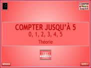 Compter jusqu'à 5 : Théorie