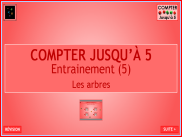 Compter jusqu'à 5 : Entrainement (5)