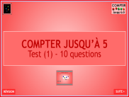 Compter jusqu'à 5 : Test (1)