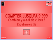 Compter jusqu'à 9 999 - Entrainement (1)