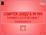 Compter jusqu'à 99 999 - Entrainement (1)