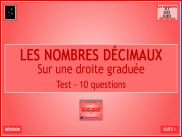 Les décimaux : Tous les décimaux (4)