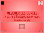 Mesurer les durées : Calcul (2)