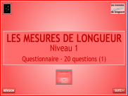 Mesures - Les longueurs (Test 1)