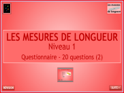 Mesures - Les longueurs (Test 2)