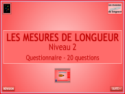 Les mesures de longueur - Questionnaire final