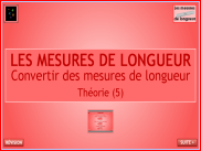 Les mesures de longueur - Les unités de mesure de longueur (Théorie 5)