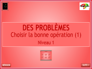 Résoudre des problèmes : Choisir la bonne opération (1)