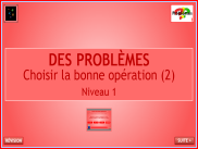 Résoudre des problèmes : Choisir la bonne opération (2)