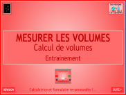 Mesurer les volumes - Entrainement (3)